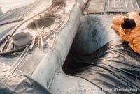 BH7 being moved to The Hovercraft Museum